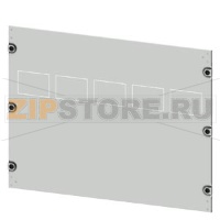 SIVACON S4 Masking frame SENTRON 3VA 3VA20 (up to 100 A) 3VA21 (up to 160 A) 3VA22 (up to 250 A) 3-pole Upright mounting position Fixed mounting Number of switches 5 Height 550 mm Width 800 mm Siemens 8PQ2055-8BA13