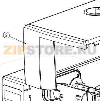 Передняя крышка дверцы принтера Datamax I-4208 RFID Передняя крышка дверцы принтера Datamax I-4208 RFIDЗапчасть на сборочном чертеже под номером: 2Название запчасти Datamax на английском языке: Cover, Media, Front – RFID Printers