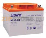 Delta ST 12-33 Свинцово-кислотный аккумулятор (АКБ) Delta ST 12-33: Напряжение - 12 В; Емкость - 33 Ач; Габариты: длина 197 мм, ширина 165 мм, высота 170 мм, Вес: 13,5 кгТехнология аккумулятора: AGM VRLA Battery
