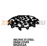 XBC/XVC St.Steel drain cover Unox XV 593