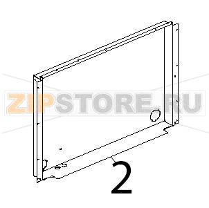 Schiena inferiore Unox XVC 1005P Schiena inferiore Unox XVC 1005PЗапчасть на деталировке под номером: 2