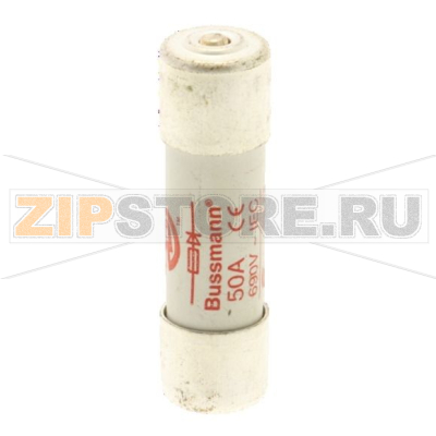 Предохранитель, 50 A, AC 700 В, 200 кА, 14x51 мм, aR, UL Eaton 50A 690V 14X51 INDICATED 14.3x50 