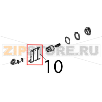 Staffa sostegno muffola L.M. Unox XF 190 Staffa sostegno muffola L.M. Unox XF 190Запчасть на деталировке под номером: 10