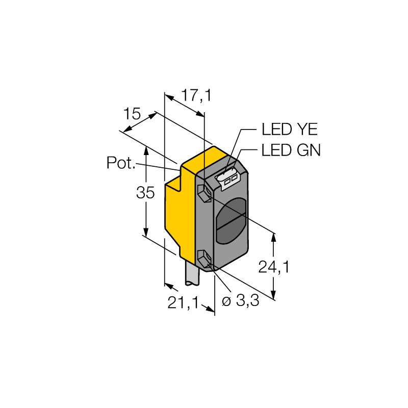 Датчик фотоэлектрический Turck QS186EB W/30 