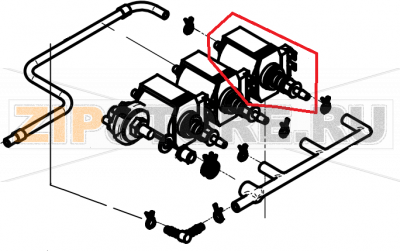Piston pump MOD CP6 230V P3 CONVOTHERM OES 10.10   Piston pump MOD CP6 230V P3 CONVOTHERM OES 10.10Запчасть на сборочном чертеже под номером: 374Название запчасти на английском&nbsp;языке: Piston pump MOD CP6 230V P3 CONVOTHERM OES 10.10