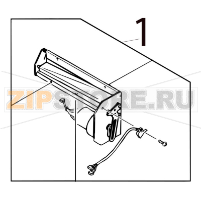 Cutter unit Toshiba TEC B-SX4T-GS10/20-QQ-US Cutter unit Toshiba TEC B-SX4T-GS10/20-QQ-USЗапчасть на деталировке под номером: 1