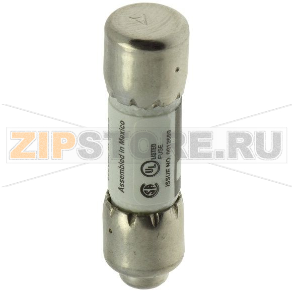 Предохранитель, 1 A, AC 600 В, 200 кА, 10x38 мм, CC, UL, быстродействующий Eaton CLASS CC FAST AC 
