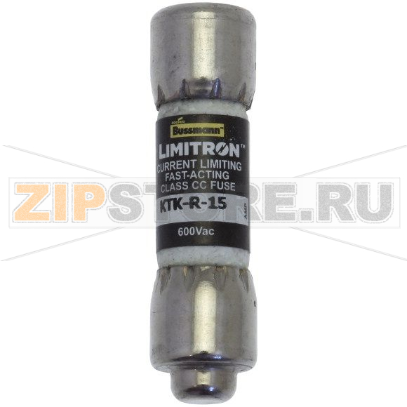 Предохранитель, 1 A, AC 600 В, 200 кА, 10x38 мм, CC, UL, быстродействующий Eaton CLASS CC FAST AC 