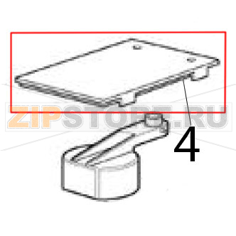 Coperchio Scotsman MF 46 WS Coperchio Scotsman MF 46 WSЗапчасть на деталировке под номером: 4
