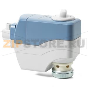 SSC61.5 - Электромоторный привод, 300 Н, 5,5 мм, AC / DC 24 В, DC 0 ... 10 В, возвратная пружина Siemens SSC61.5 