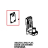 Zinc plat. door counterbr Unox XBC 405E