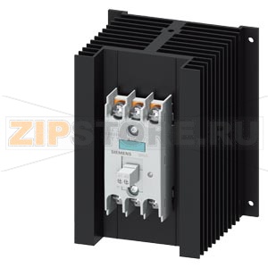 ПОЛУПРОВОДНИКОВЫЙ КОНТАКТОР 3RF2, 3-Ф. Siemens 3RF2450-3AC45 