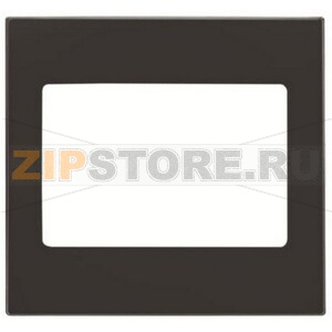 Накладка для аудиоразъёма, чёрный бархат ABB 1750.80 