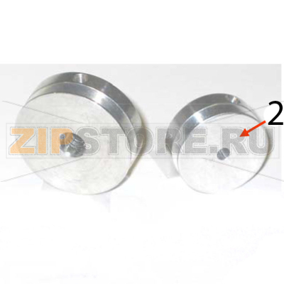 Ribbon take up pulley lower (set of 5) Zebra P310C Ribbon take up pulley lower (set of 5) Zebra P310CЗапчасть на деталировке под номером: 2