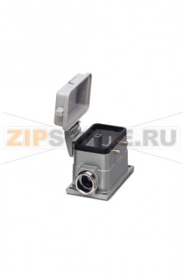 Приборный корпус с одной защелкой Phoenix Contact HC-HV 3-SMLD-52/M1PG16 высота 52 мм, с резьбовым соединением, 1x Pg16, с защитной крышкой.Минимальный заказ: 10 шт.Упаковка: 10 шт.