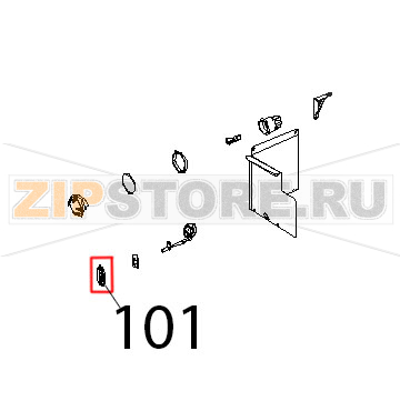 Coperchio sonda temperatura cheftop Unox XBC 815G Coperchio sonda temperatura cheftop Unox XBC 815GЗапчасть на деталировке под номером: 101