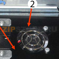 P/H Fan assembly Zebra P310i