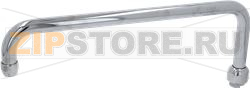 U spout spout ø 25mm spout length 450mm 