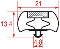 УПЛОТНИТЕЛЬ ВСТАВНОЙ 1034 - 2000 ММ