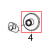 Platen roller outboard guide Zebra S600