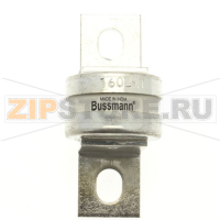 Предохранитель, 160 A, AC 240 В, DC 150 В, 200 кА, BS88, 38x84 мм, aR, BS Eaton 160A 240V AC BS88