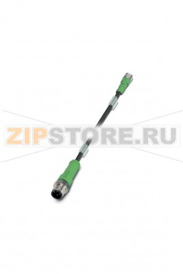 Кабель для датчика / исполнительного элемента Phoenix Contact SAC-3P-MS/ 2,0-170/M 8FS SCO 3-полюсн., PUR без галогенов, темно-серый RAL 7021, Штекеры прямое M12-SPEEDCON, А-кодирование, к Гнездо прямое M8, Длина кабеля: 3 м.Минимальный заказ: 1 шт.Упаковка: 1 шт.