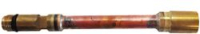 Copper Pipe L. 115mm with O-R (for flex.