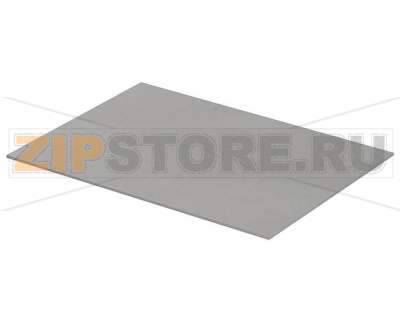 Плата передняя, 2 mm, алюминий, прозрачно анодированный Bopla BO FP 50030 