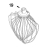 Whip, Wire KitchenAid 5KSM7580XEFP
