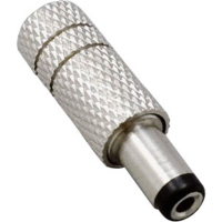 Штекер низковольтный 2.1 мм, 5.5 мм, 1 шт TRU Components TC-2511197
