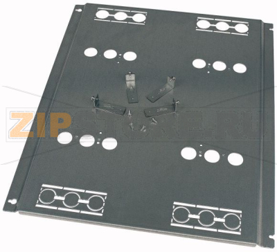 Панель монтажная + комплект для монтажа NZM2, 4p для (ШхД) 600x425mm Eaton XMN242404MV 