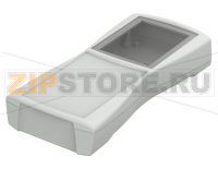 Корпус ручной с отсеком для 4 батареек типа АА, 209.3x98x34.8 мм, IP 40 (IP 65) Bopla BS 803 DIS-7035
