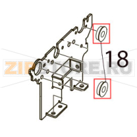 Shaft holder RNR-1760X2ZZ Toshiba TEC B-SX5T-TS12/22-QP