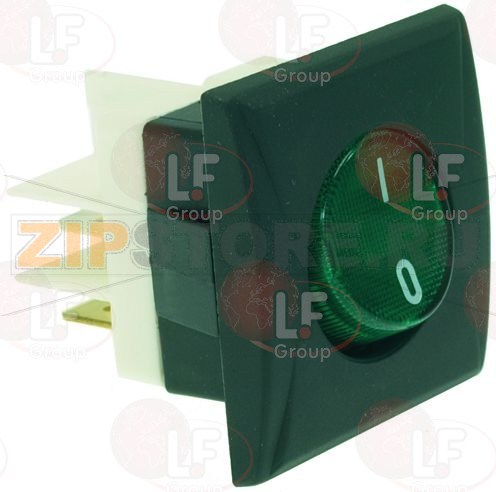 INTERRUTTORE BIPOLARE VERDE 0-1 