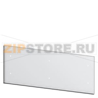 SIVACON, roof trough, for Increased degree of protection, IPX1, W: 1200 mm, T: 400 mm, RAL 7035 Siemens 8MF1024-2VH