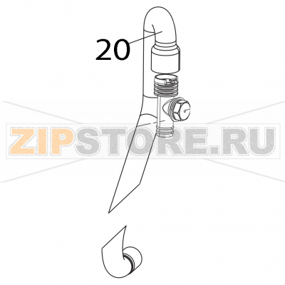 Non a listino Elettrobar Fast 30 E Non a listino Elettrobar Fast 30 EЗапчасть на деталировке под номером: 20