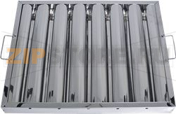 FILTRO CAPPA A LABIRINTO 390x490x48 mm 