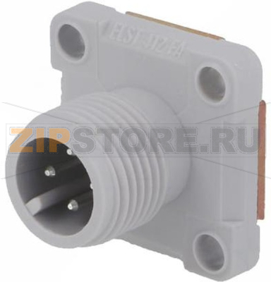 Разъем M12, IP67, 4 контакта Hirschmann ELST 412 FA 