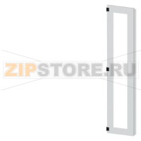 SIVACON, door half, left, inspection window, IP55, H: 2000 mm, W: 400 mm, RAL 7035, Protection class 1 Siemens 8MF1040-2UT25-0BE2