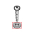 Rosetta piana 3,2x9 DIN 7349 Saeco Royal Classic