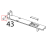 Supply core spacer Toshiba TEC B-SX5T-TS12/22-QQ