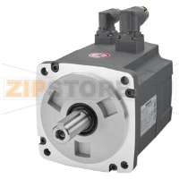 SIMOTICS S-1FL6 Рабочее напряжение 3AC 400 В Р = 0,75 кВт; Nn = 2000 об М0 = 4 Нм; MN = 3,58 Нм вал высота 65 мм, с углом вилки; инкрементный энкодер 2500 incr./rev. с шпонкой, допуск Н без проведения тормоза Степень защиты IP65 с уплотнительным кольцом,