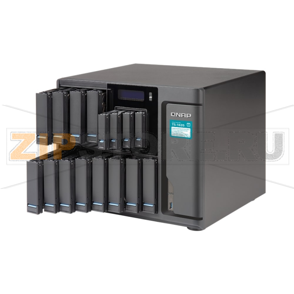 Накопитель сетевой QNAP TS-1635 