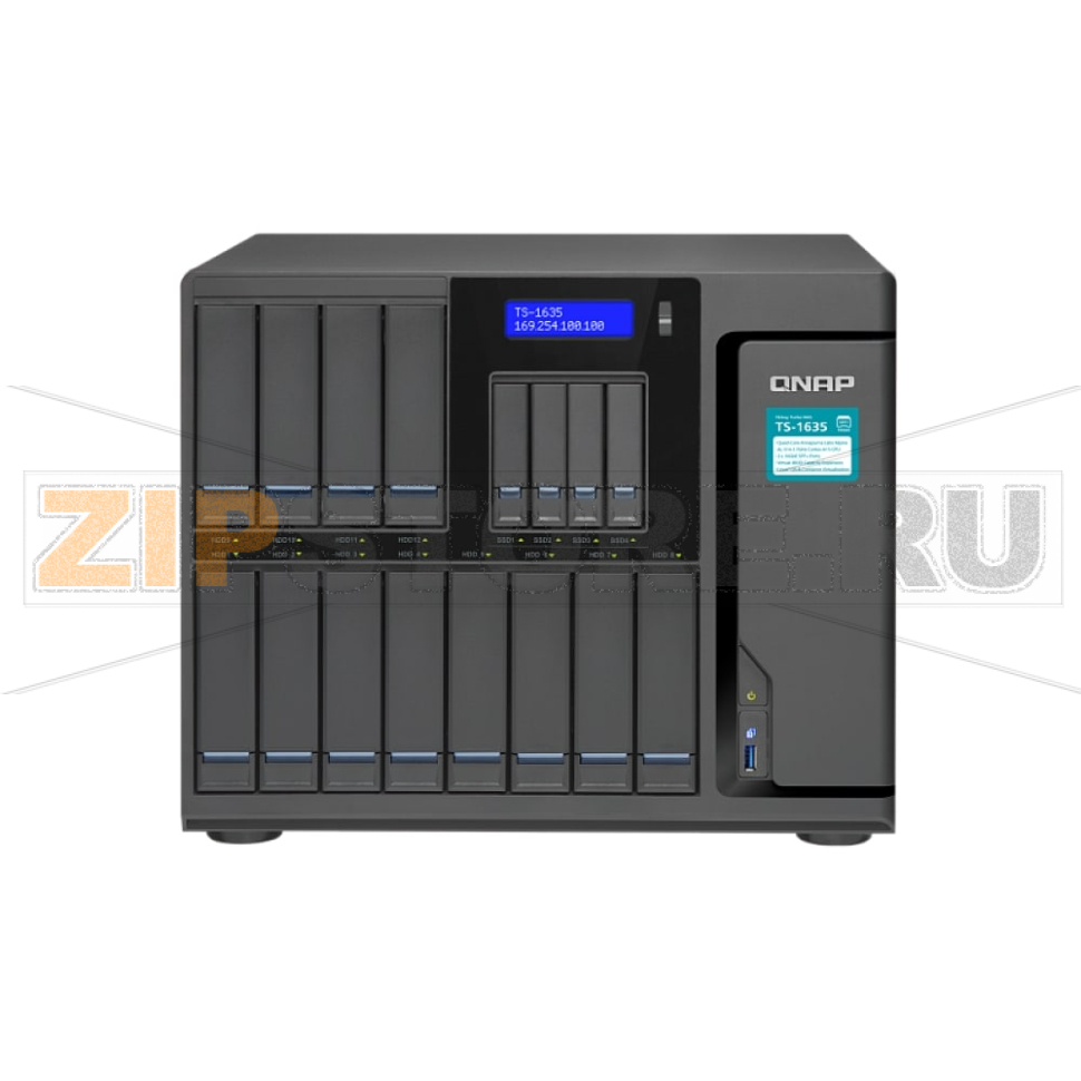 Накопитель сетевой QNAP TS-1635 