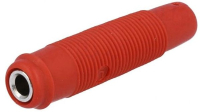 Гнездо 4 мм, 16 А, 60 В/DC, от -25 до 70°C, красное Hirschmann KUN 30 RT