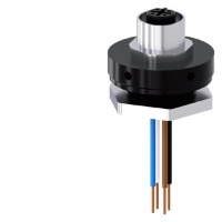 АДАПТЕР ДЛЯ ПОДКЛЮЧЕНИЯ ЧЕРЕЗ РАЗЪЕМ М12, 8-PIN, ДЛЯ РЕЗЬБОВОГО ВВОДА М20, ДЛЯ ПЛАСТИКОВЫХ КОРПУСОВ Siemens 3SU1930-0HT10-0AA0