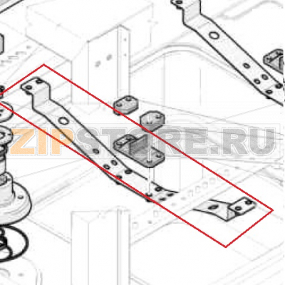 Guide support Comenda AC2 Guide support Comenda AC2Запчасть на деталировке под номером: 324194Название запчасти Comenda на английском языке: Guide support Comenda AC2