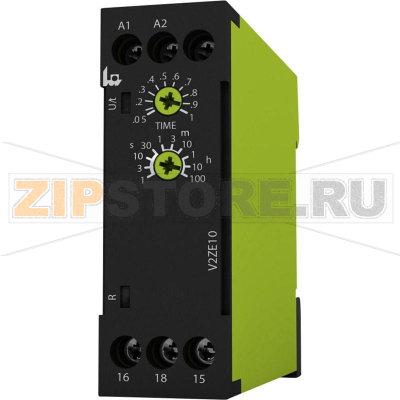 Реле времени 24-240 В/AC/DC, 0.05 с-100 ч, 1 шт Tele V2ZE10 