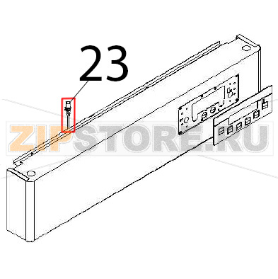 Microswitch Angelo Po IA101L Microswitch Angelo Po IA101LЗапчасть на деталировке под номером: 23