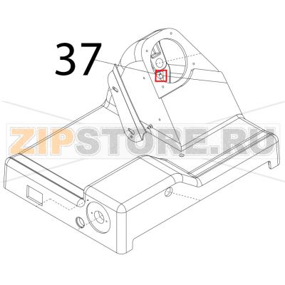 Vite senza testa NE DIN916, M6x10 Sirman Palladio 300 Vite senza testa NE DIN916, M6x10 Sirman Palladio 300Запчасть на деталировке под номером: 37